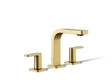 Parallel® Widespread bathroom sink faucet, 1.2 gpm