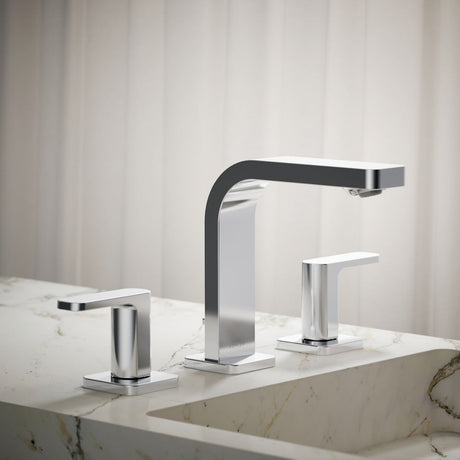 Parallel® Widespread bathroom sink faucet, 1.2 gpm