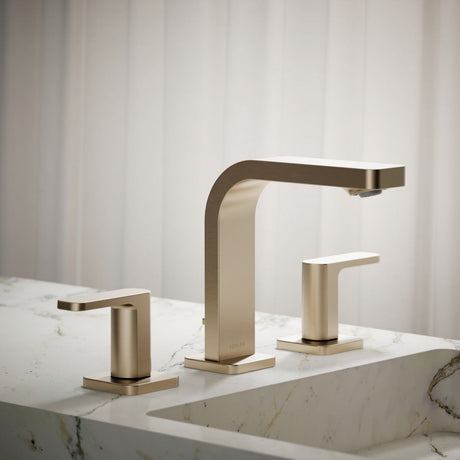 Parallel® Widespread bathroom sink faucet, 1.2 gpm