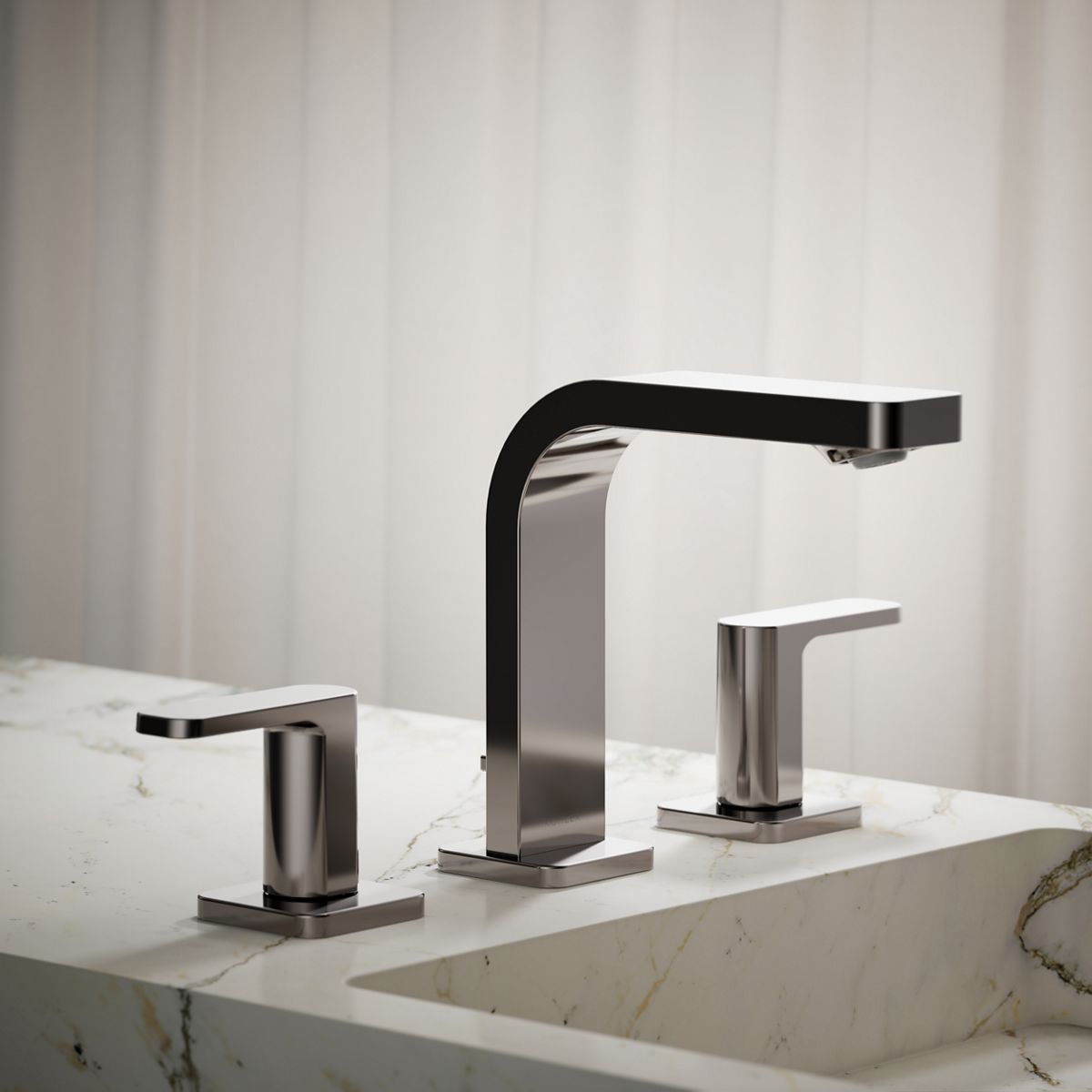 Parallel® Widespread bathroom sink faucet, 1.0 gpm