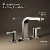 Parallel® Widespread bathroom sink faucet, 1.0 gpm