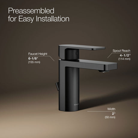 Parallel® Single-handle bathroom sink faucet, 1.0 gpm