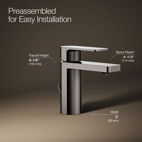 Parallel® Single-handle bathroom sink faucet, 1.0 gpm