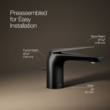 Avid® Single-handle bathroom sink faucet, 1.2 gpm
