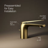 Avid® Single-handle bathroom sink faucet, 1.2 gpm