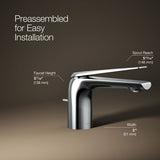 Avid® Single-handle bathroom sink faucet, 1.2 gpm