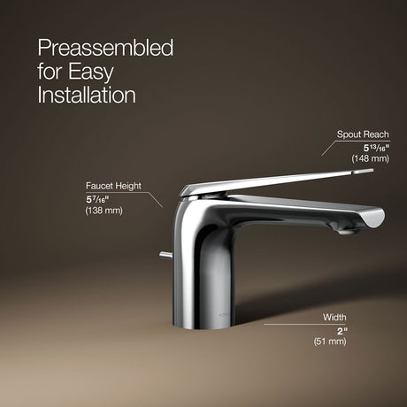 Avid® Single-handle bathroom sink faucet, 1.2 gpm