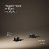 Occasion® Knob bathroom sink faucet handles