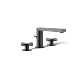 Composed® Widespread bathroom sink faucet with Cross handles, 1.2 gpm