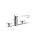 Composed® Widespread bathroom sink faucet with Cross handles, 1.2 gpm