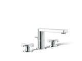 Composed® Widespread bathroom sink faucet with Cross handles, 1.2 gpm