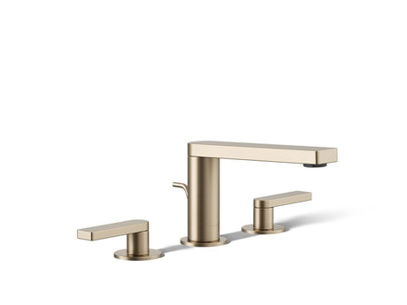 Composed® Widespread bathroom sink faucet with Lever handles, 1.2 gpm