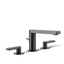 Composed® Widespread bathroom sink faucet with Lever handles, 1.2 gpm