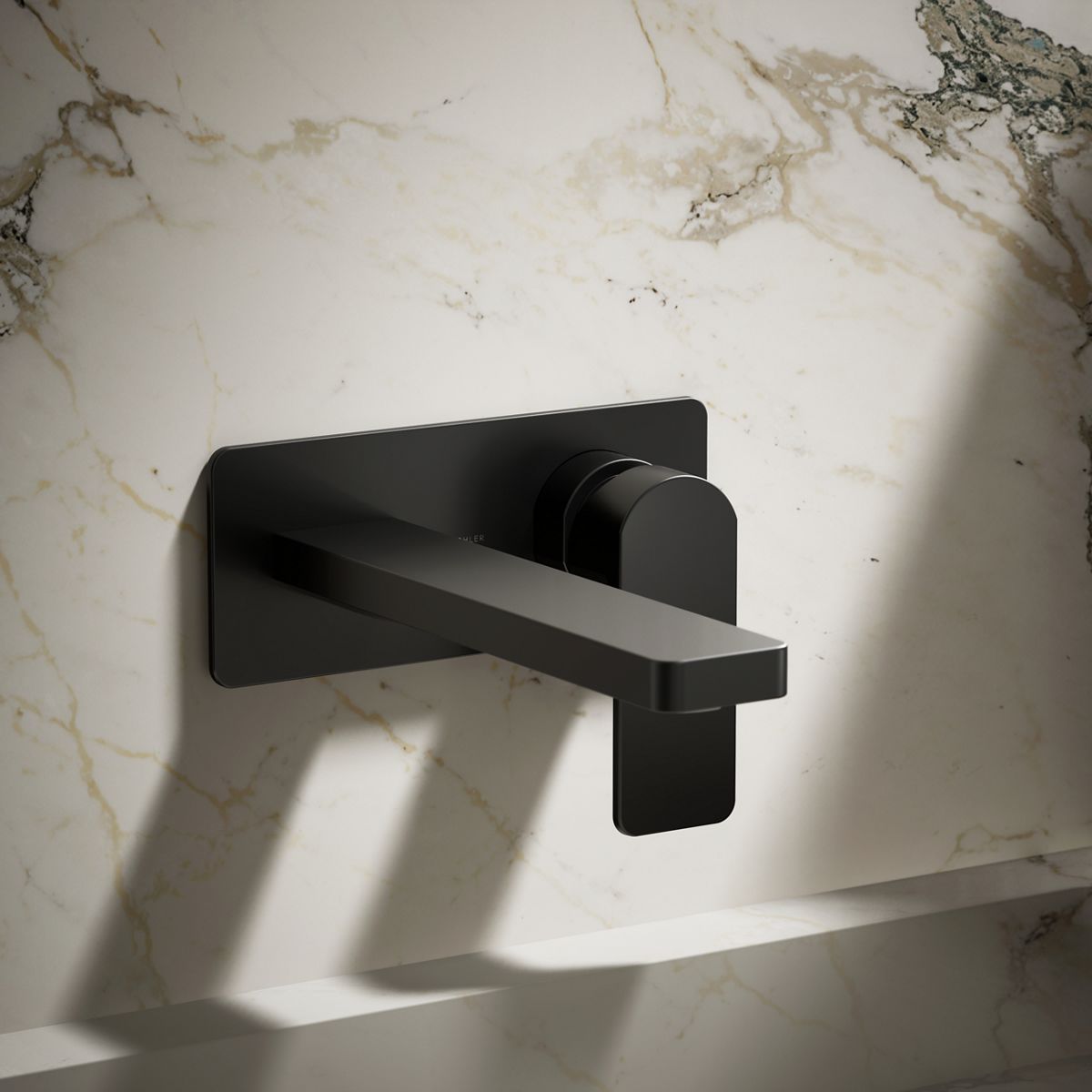 Parallel® Wall-mount single-handle bathroom sink faucet, 1.2 gpm