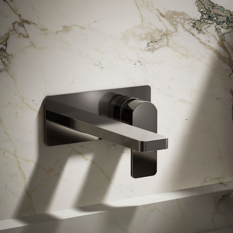 Parallel® Wall-mount single-handle bathroom sink faucet, 1.2 gpm