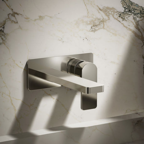 Parallel® Wall-mount single-handle bathroom sink faucet, 1.2 gpm