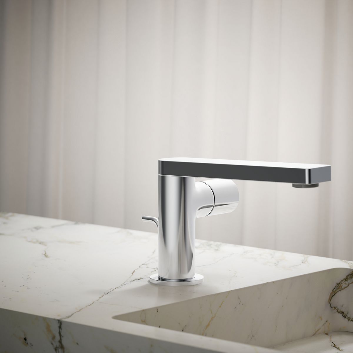Composed® Single-handle bathroom sink faucet with Cylindrical handle, 1.2 gpm