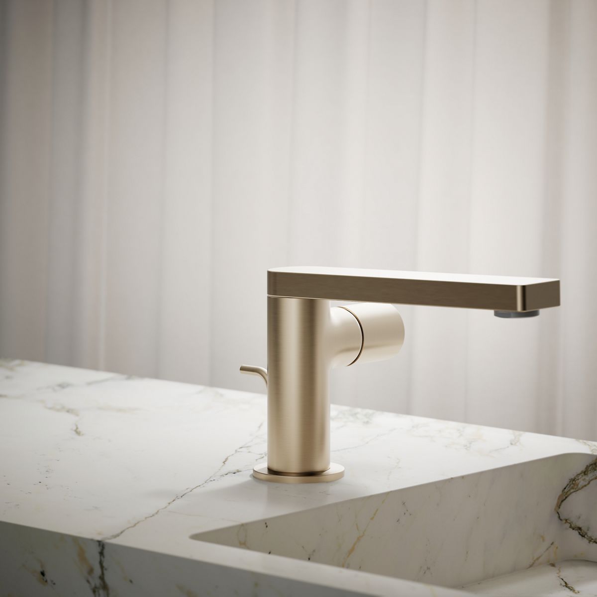 Composed® Single-handle bathroom sink faucet with Cylindrical handle, 1.2 gpm