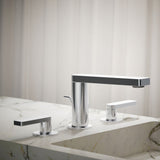 Composed® Widespread bathroom sink faucet with Lever handles, 1.2 gpm