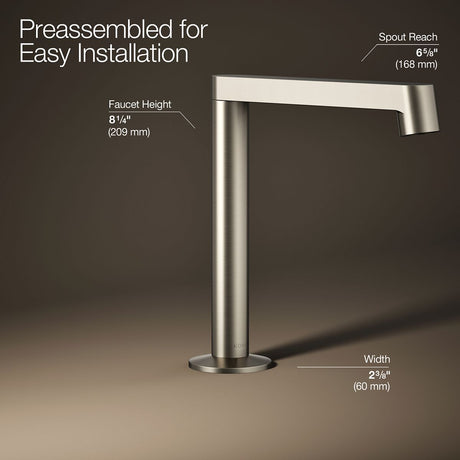 Components® Bathroom sink faucet spout with Row design, 1.2 gpm