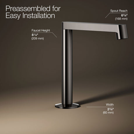 Components® Bathroom sink faucet spout with Row design, 1.2 gpm