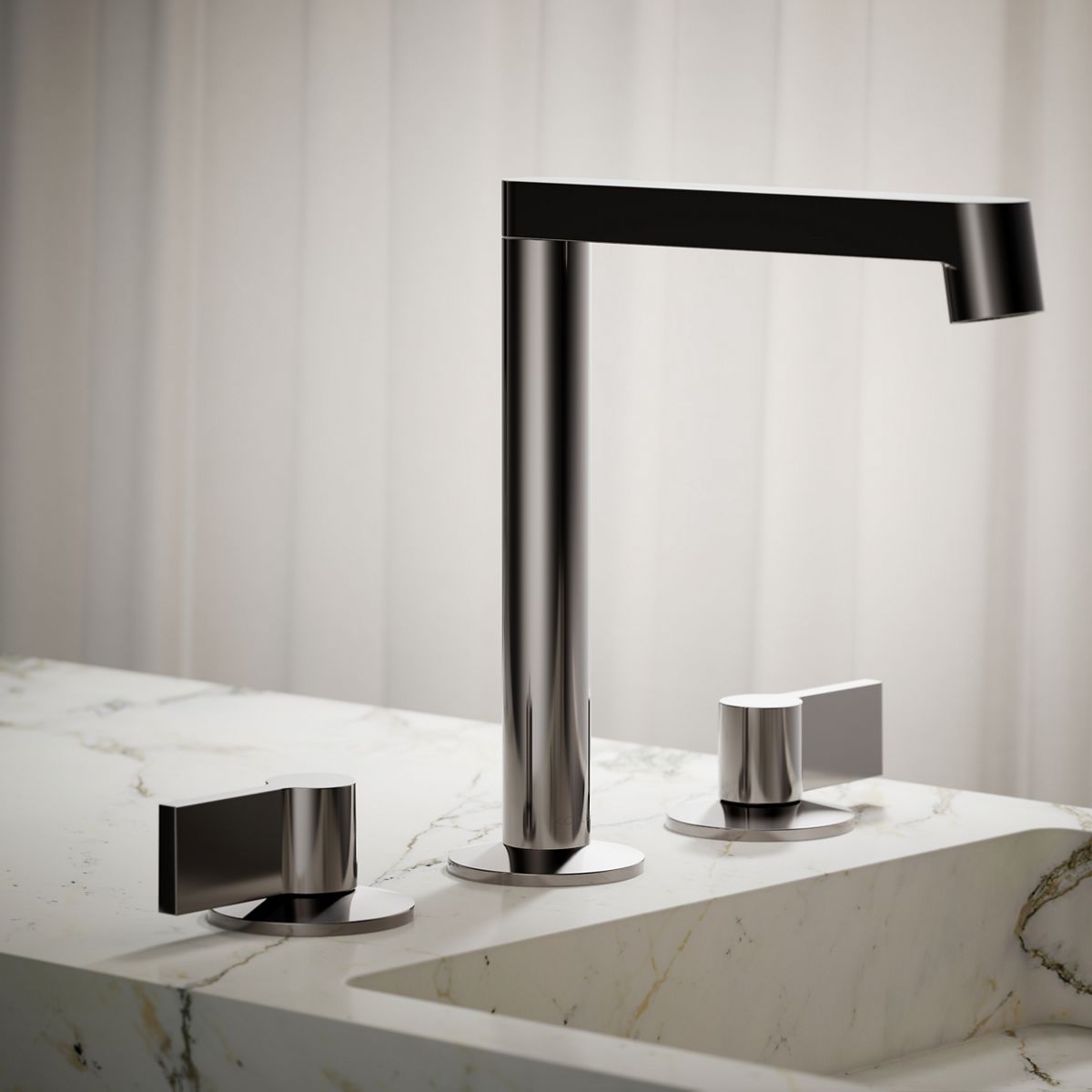 Components® Bathroom sink faucet spout with Row design, 1.2 gpm