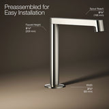 Components® Bathroom sink faucet spout with Row design, 1.2 gpm