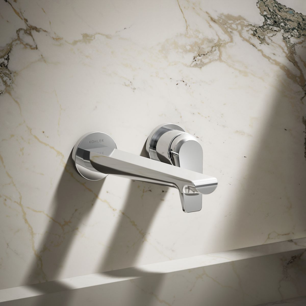 Avid® Wall-mount bathroom sink faucet, 1.2 gpm