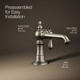Artifacts® Single-handle bathroom sink faucet, 1.2 gpm