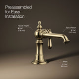 Artifacts® Single-handle bathroom sink faucet, 1.2 gpm