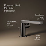 Composed® Single-handle bathroom sink faucet with Lever handle, 1.2 gpm
