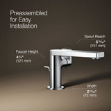 Composed® Single-handle bathroom sink faucet with Lever handle, 1.2 gpm