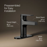Taut® Single-handle bathroom sink faucet, 1.2 gpm