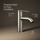 Components® Single-handle bathroom sink faucet, 1.2 gpm