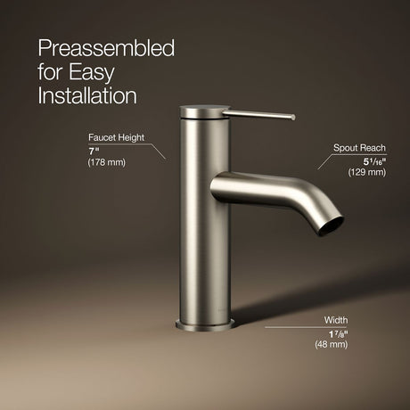 Components® Single-handle bathroom sink faucet, 1.2 gpm