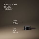 Components® Rocker bathroom sink faucet handle