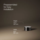 Components® Rocker bathroom sink faucet handle