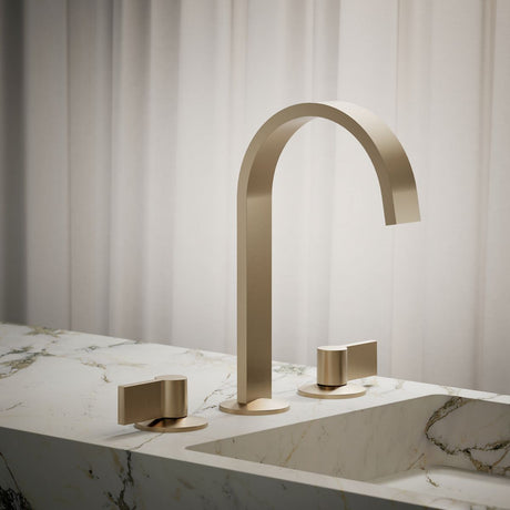 Components® Bathroom sink faucet spout with Ribbon design, 1.2 gpm