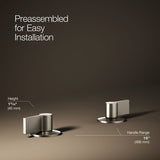 Components® Lever bathroom sink faucet handles