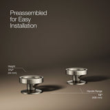Components® Industrial bathroom sink faucet handles