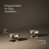 Components® Industrial bathroom sink faucet handles
