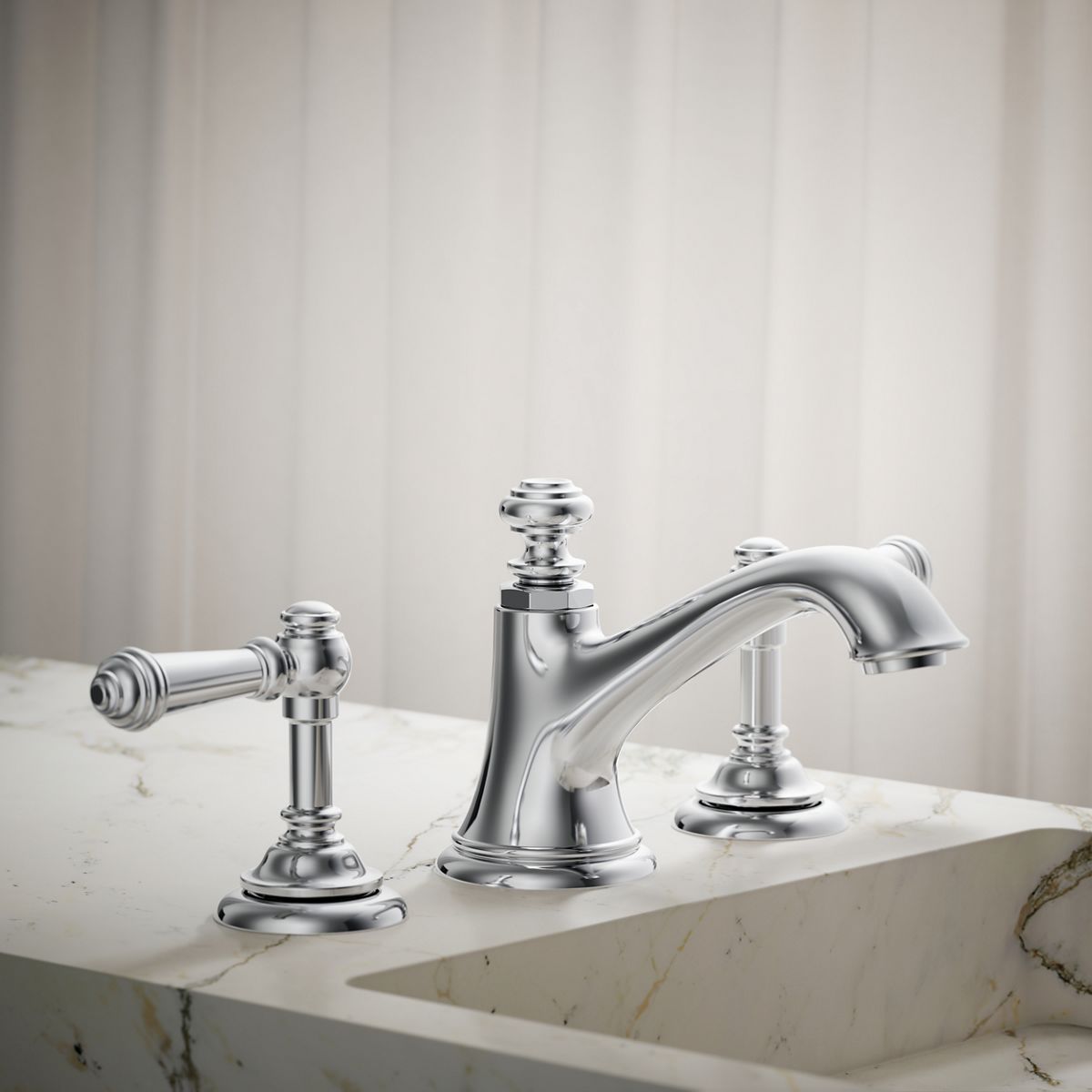 Artifacts® with Bell design Bathroom sink faucet spout with Bell design, 1.2 gpm