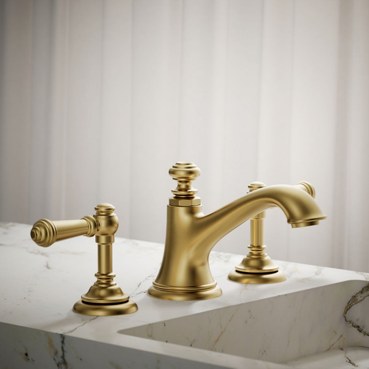 Artifacts® with Bell design Bathroom sink faucet spout with Bell design, 1.2 gpm
