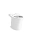 Veil® Elongated toilet bowl with skirted trapway