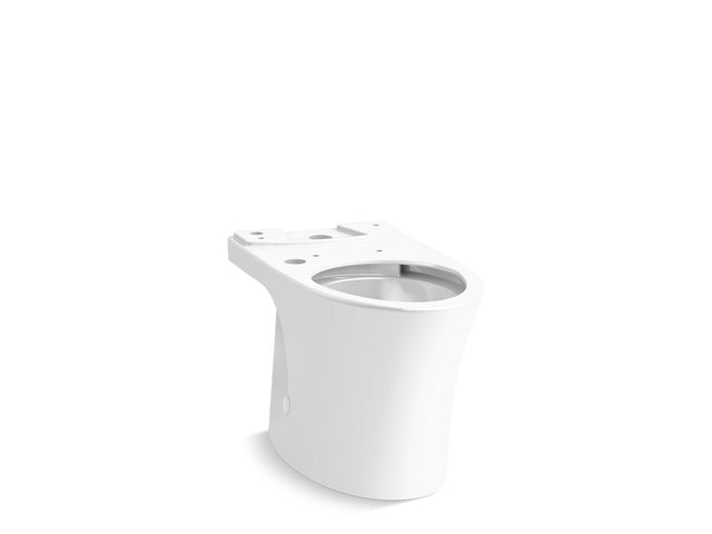 Veil® Elongated toilet bowl with skirted trapway