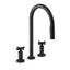 Billet® Touchless pull-down kitchen sink faucet with two-function sprayhead