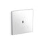 Mach Flex™ Glass faceplate for concealed touchless toilet flushometer, dual-flush (1.1 / 1.6 gpf)