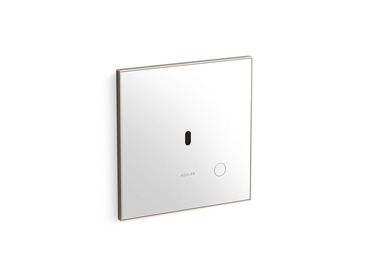 Mach Flex™ Glass faceplate for concealed touchless toilet flushometer, dual-flush (1.1 / 1.6 gpf)