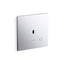 Mach Flex™ Metal faceplate for concealed touchless toilet flushometer, (1.1 / 1.6 gpf)