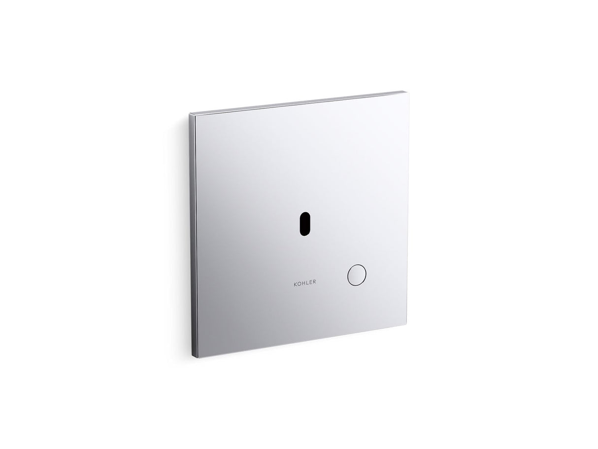 Mach Flex™ Metal faceplate for concealed touchless toilet flushometer, (1.1 / 1.6 gpf)